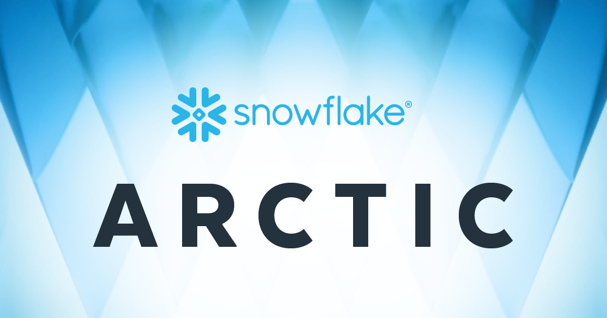 Run Snowflake Arctic with an API