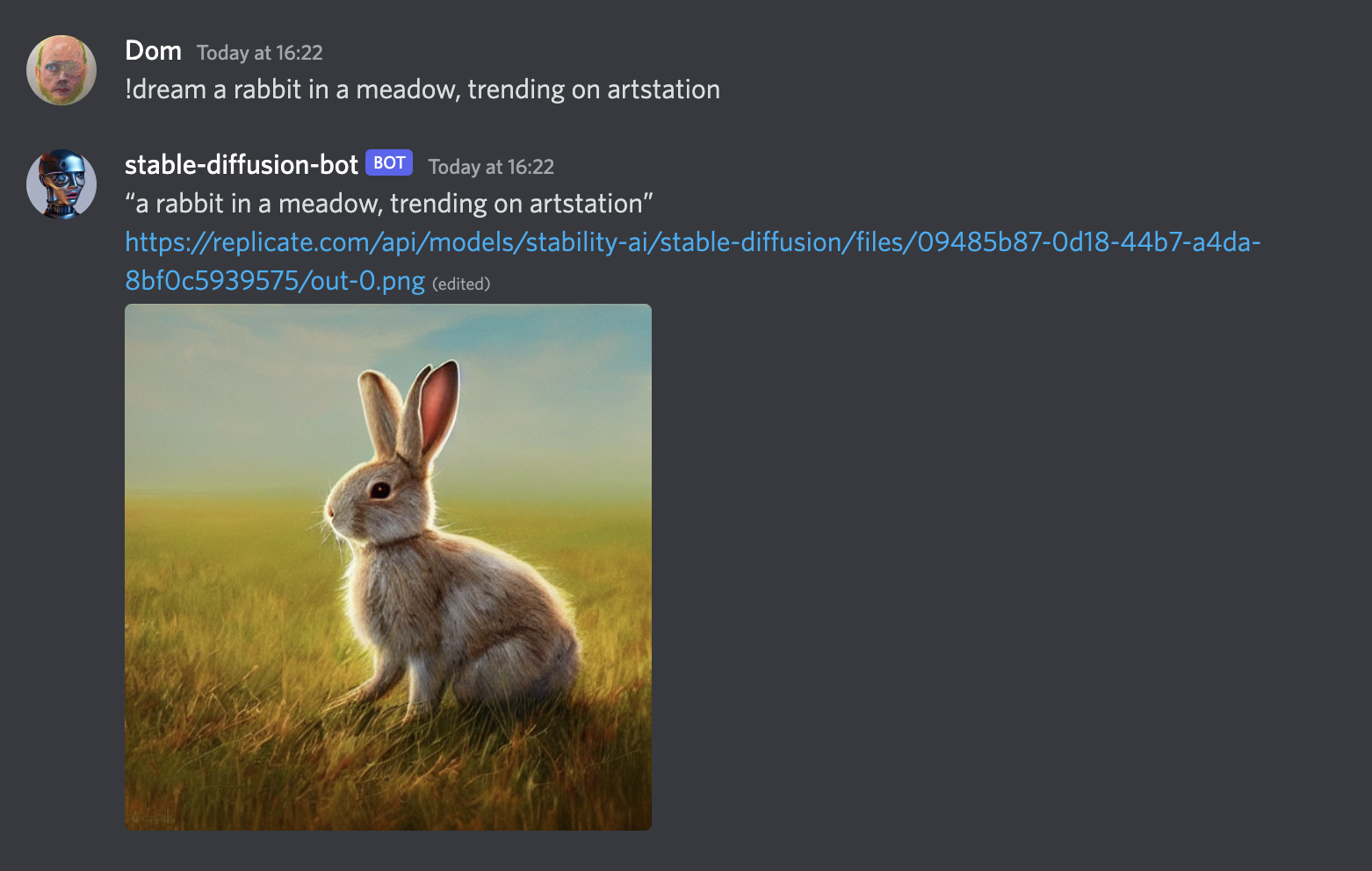 Build a robot artist for your Discord server with Stable Diffusion, Replicate, and Fly.io