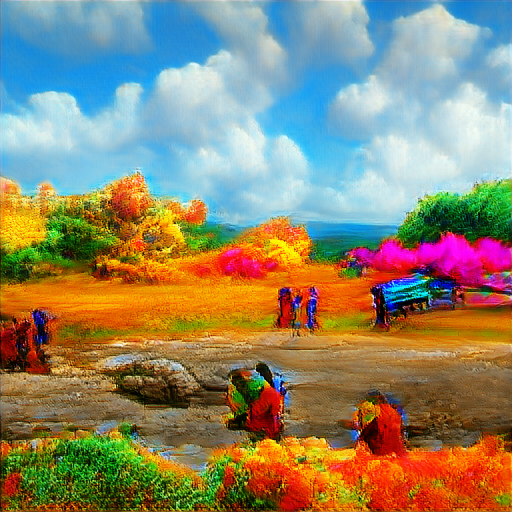 A scene with vibrant colors - January 17, 2021 - Wiskkey