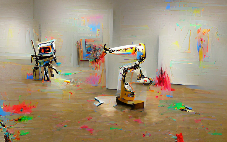 Robots are s*** at art, VQGAN+CLIP, July 2021 - Sylvie