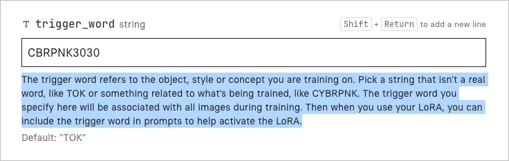 Good input descriptions like this one make a big difference in how easy a model is to use.